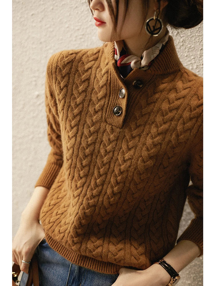 Arden Button-Up Sweater