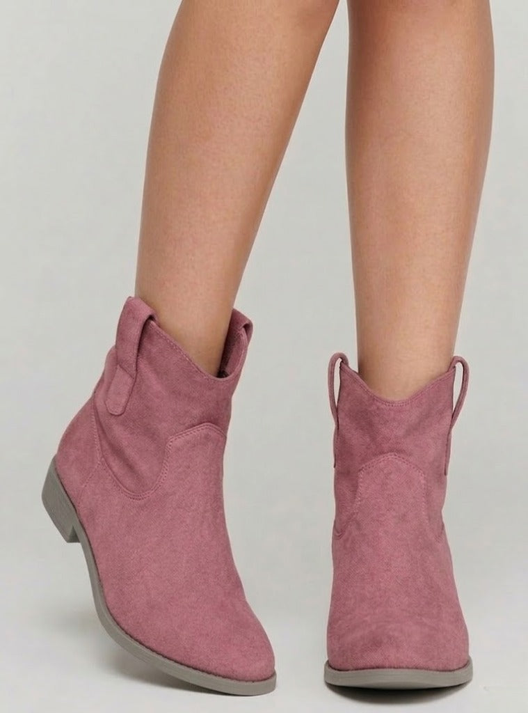 Claire® | Chic Suede Ankle Boots