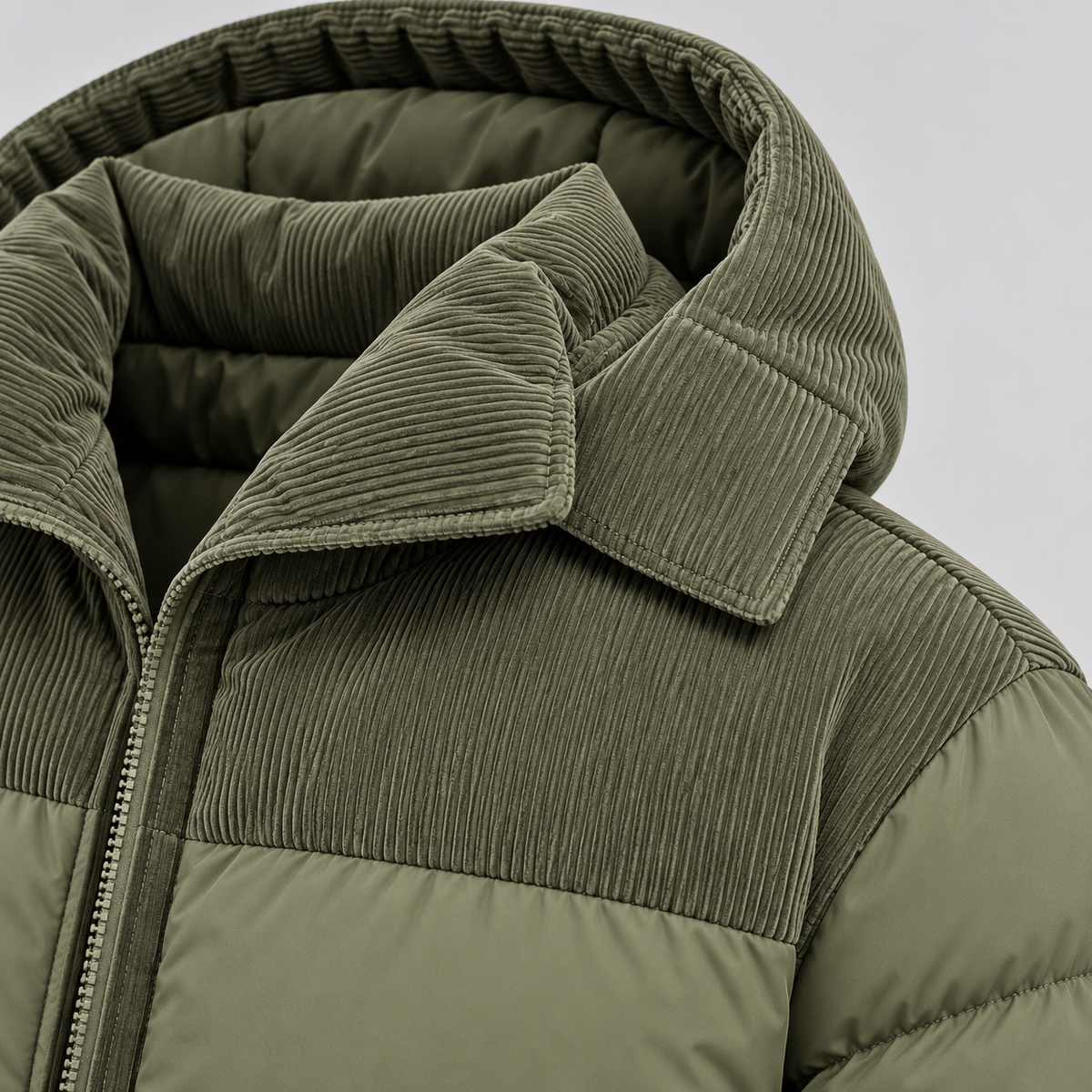 Montarello Men's Oversized Hooded Puffer Jacket